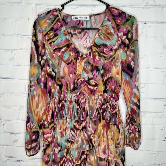 Zara XS sheer top - Picture 1 of 7